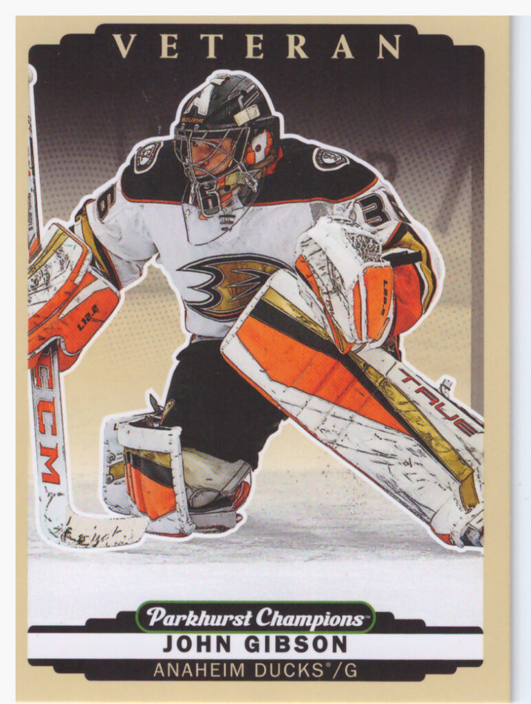 2022/23 Parkhurst Champions – John Gibson Anaheim Ducks 113