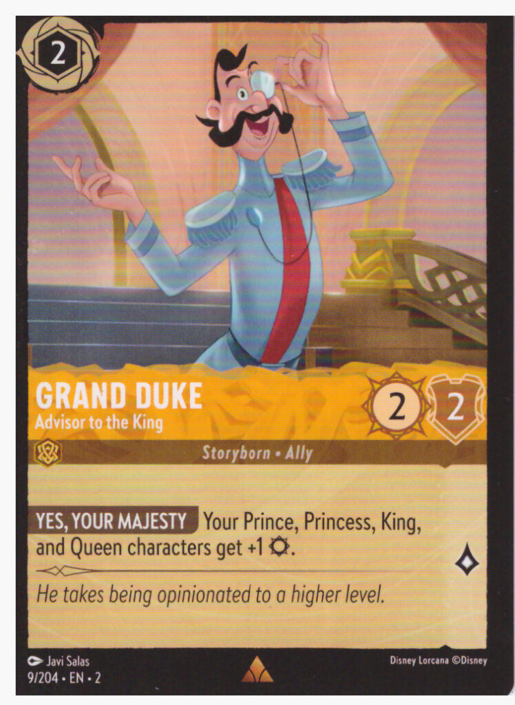 Lorcana Rise Of The Floodborn – Grand Duke 9/204