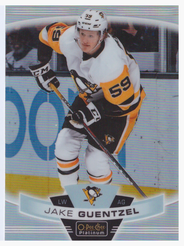 2019/20 O-Pee-Chee Platinum – Jake Guentzel Pittsburgh Penguins 88