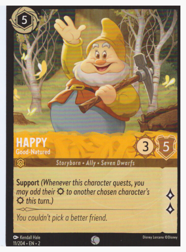 Lorcana Rise Of The Floodborn – Happy 11/204