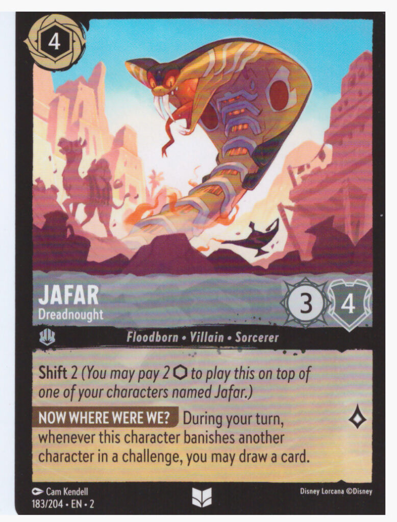 Lorcana Rise Of The Floodborn – Jafar 183/204