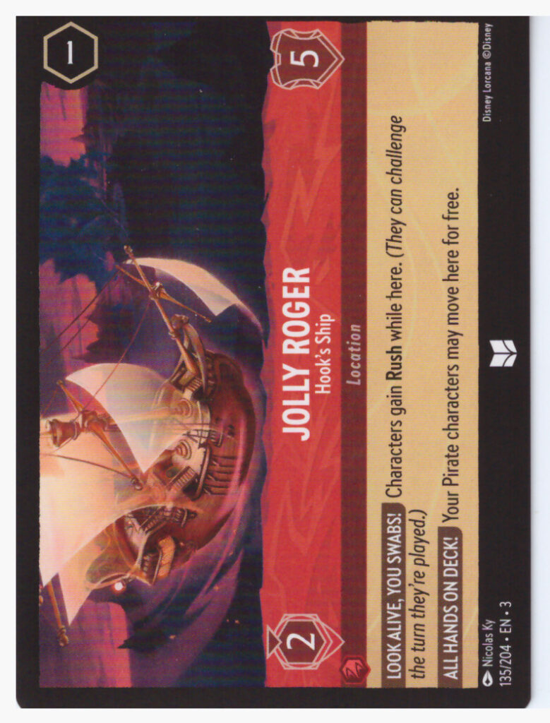Lorcana Into The Inklands – Jolly Roger 135/204
