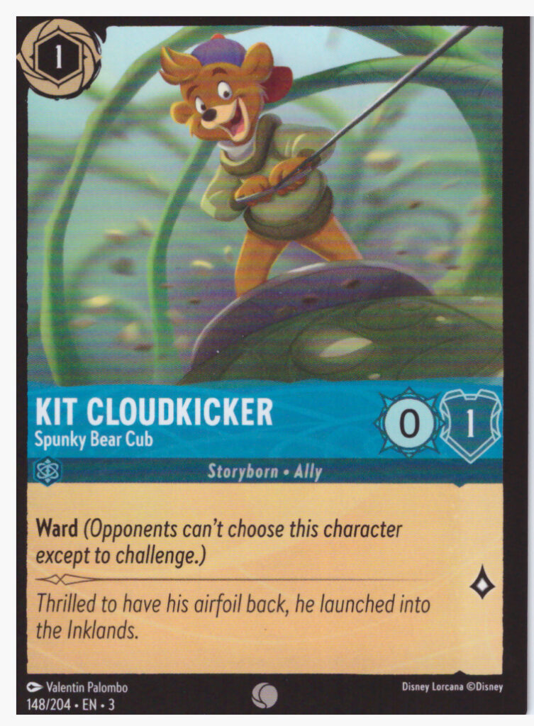 Lorcana Into The Inklands – Kit Cloudkicker 148/204