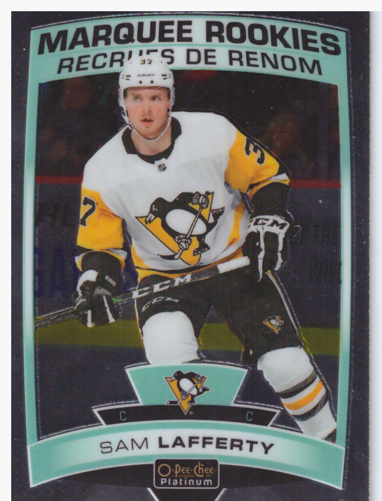 2019/20 O-Pee-Chee Platinum – Sam Lafferty Pittsburgh Penguins 172
