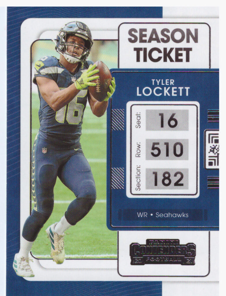 2021 Panini Contenders – T.Lockett Seahawks 87