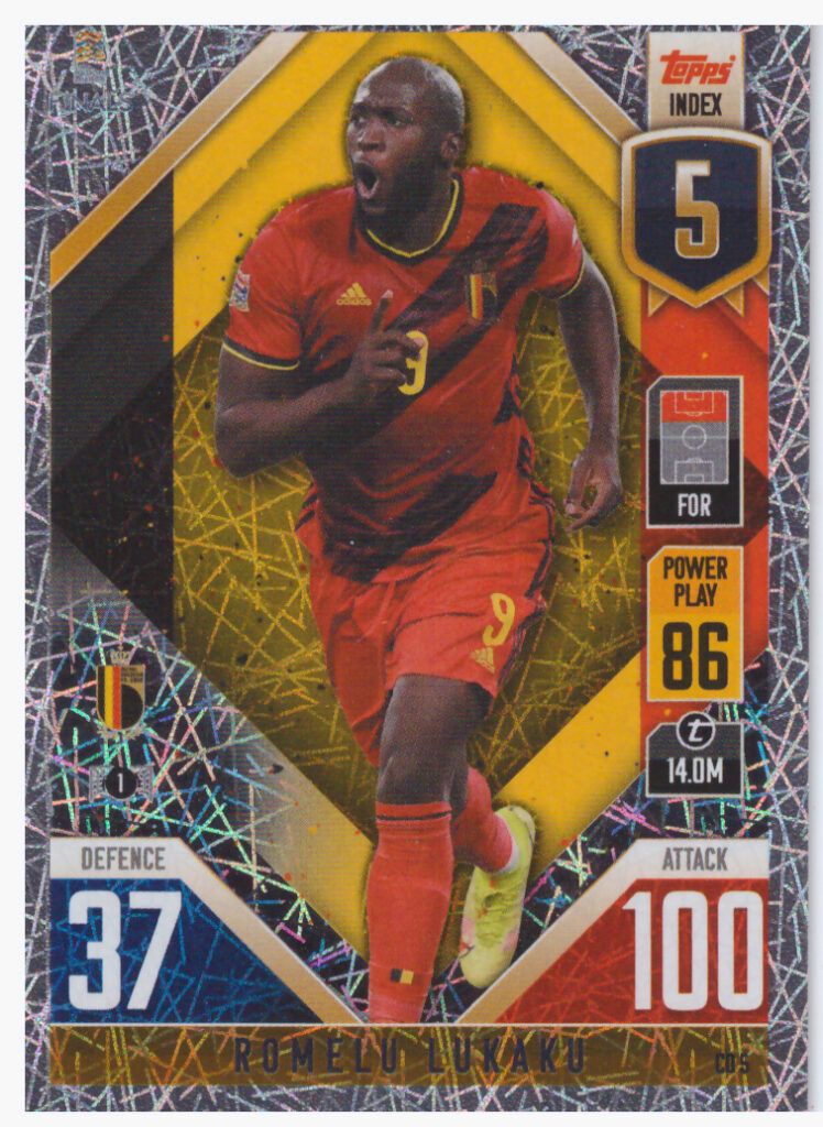 2022 Topps Match Attax Road to NL Finals – R.Lukaku Belgium CD5