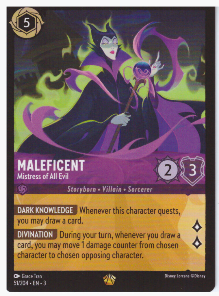 Lorcana Into The Inklands – Maleficent 51/204