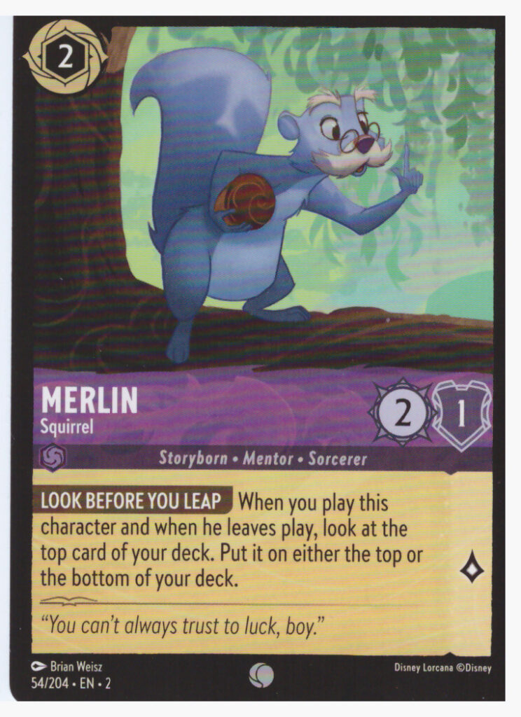 Lorcana Rise Of The Floodborn – Merlin 54/204