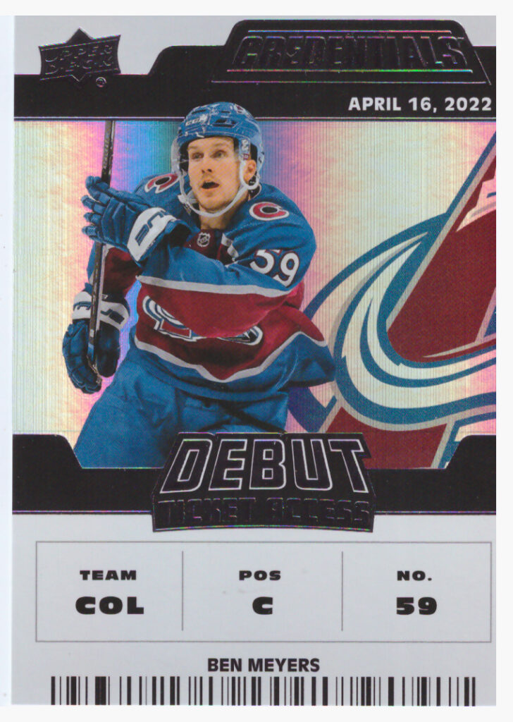 2022/23 Credentials – B.Meyers Col 148   /999