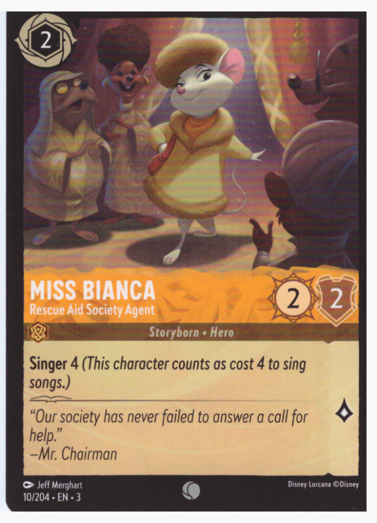 Lorcana Into The Inklands – Miss Bianca 10/204