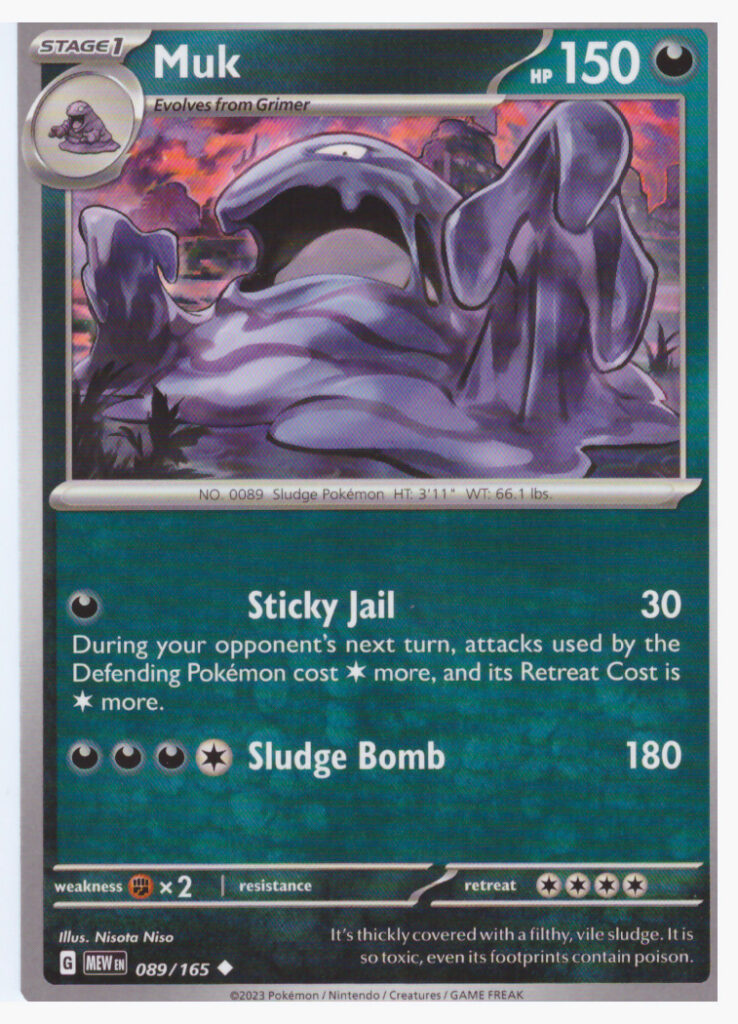 Scarlet & Violet 151 – Muk 089