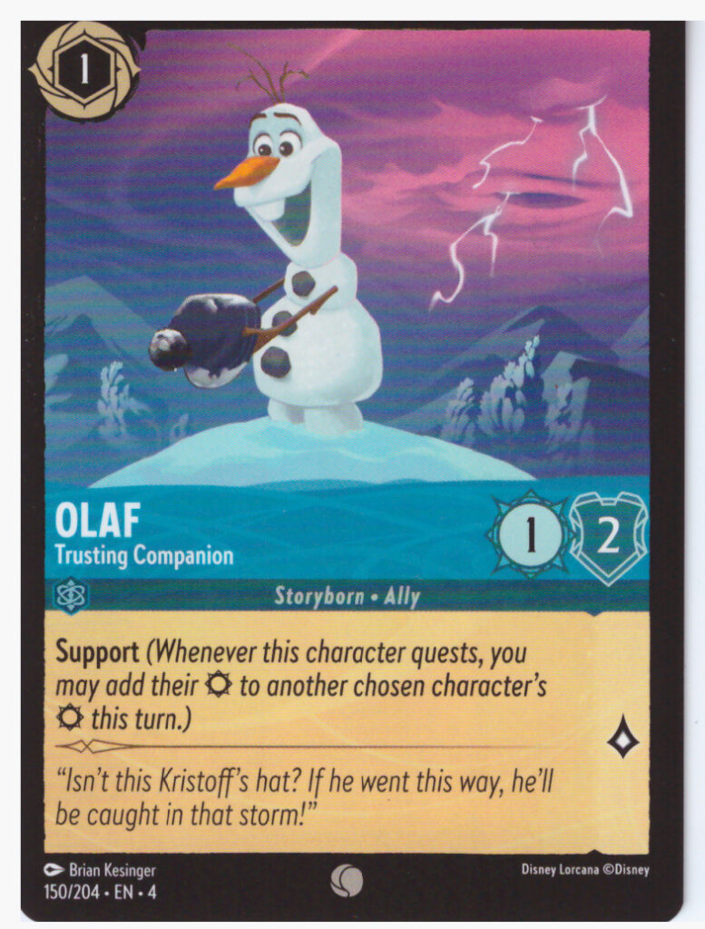 Lorcana Ursula´s Return – Olaf 150/204