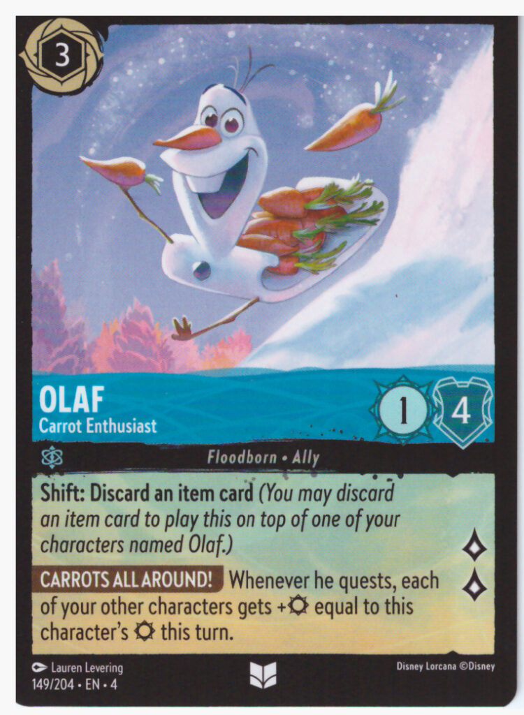 Lorcana Ursula´s Return – Olaf 149/204