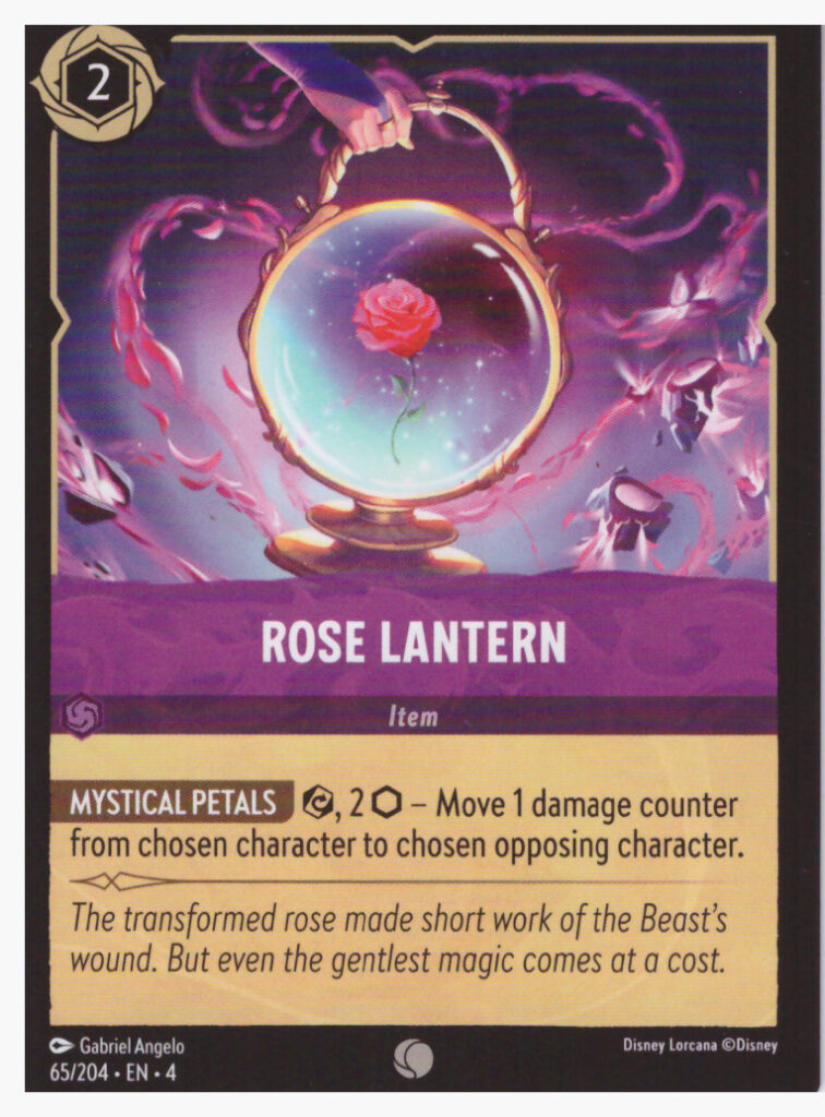 Lorcana Ursula´s Return – Rose Lantern 65/204