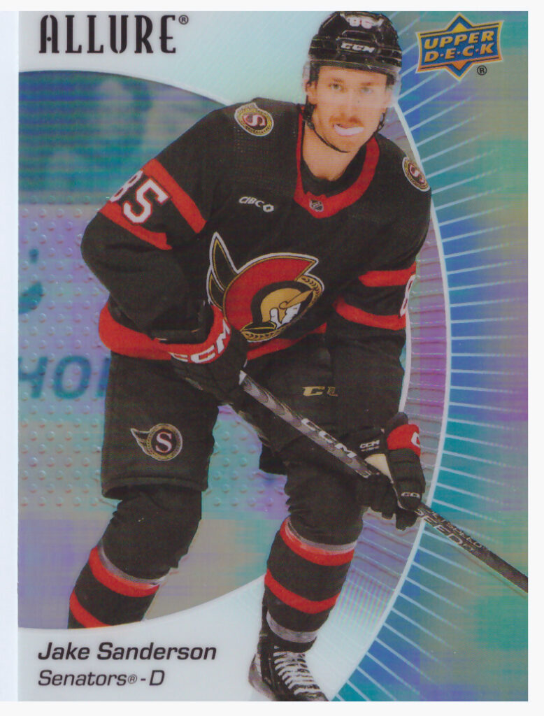 2023/24 Allure – Jake Sanderson Ottawa Senators 42