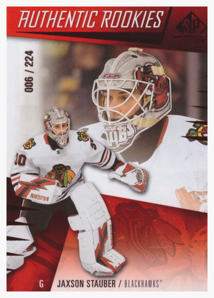 2023/24 SP Game Used – J.Stauber Chi 219   /224