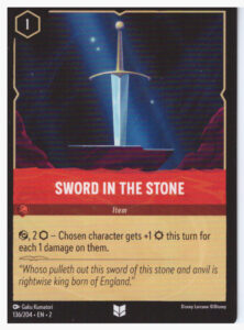 Lorcana Rise Of The Floodborn – Sword In the Stone 136/204