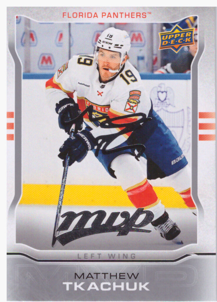 2024/25 MVP – Matthew Tkachuk Florida Panthers MR-19