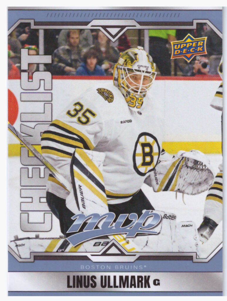 2024/25 MVP – L.Ullmark Bos 100