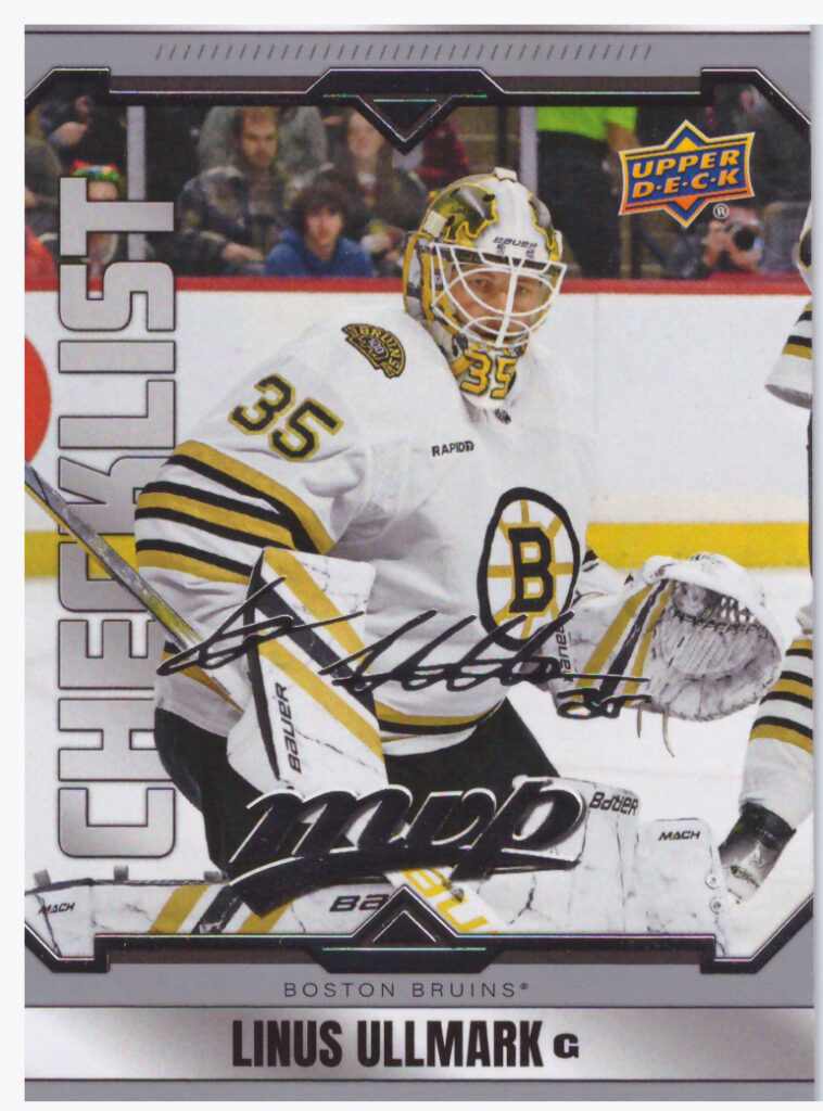 2024/25 MVP – L.Ullmark Bos 100