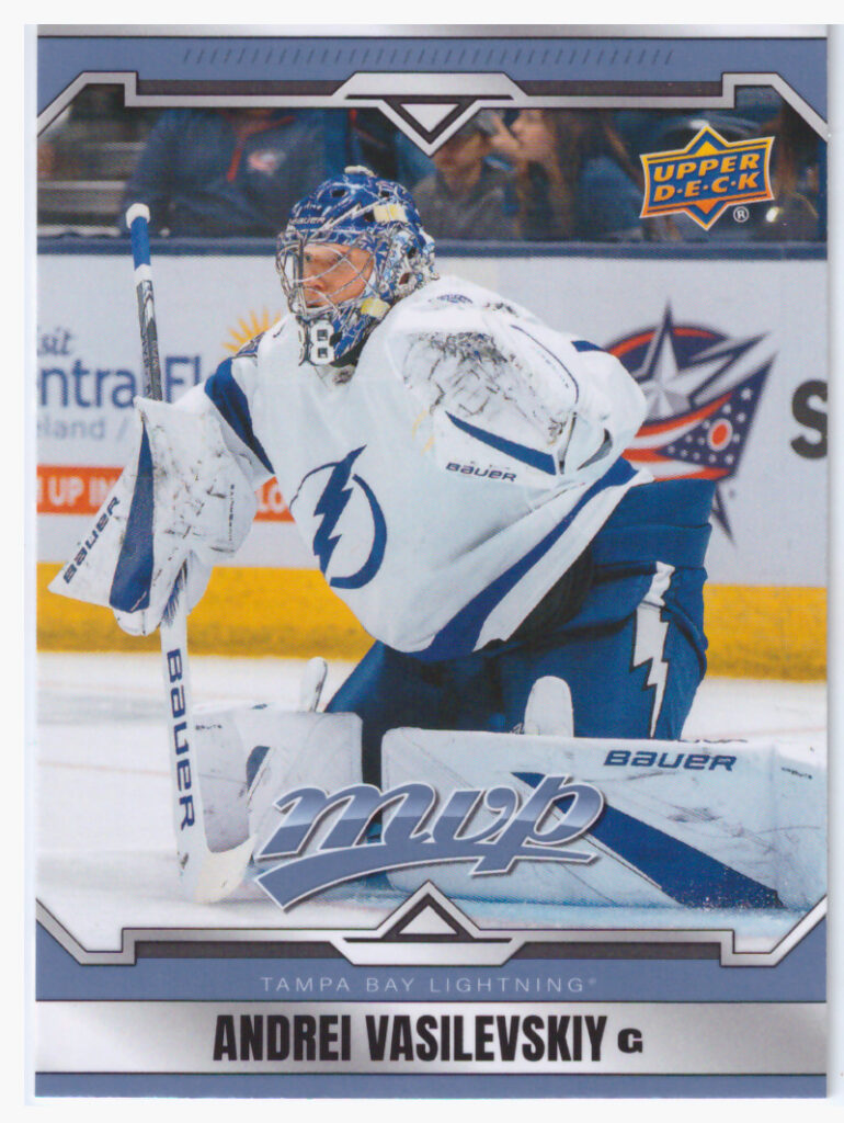 2024/25 MVP – Andrei Vasilevskiy Tampa Bay Lightning 134