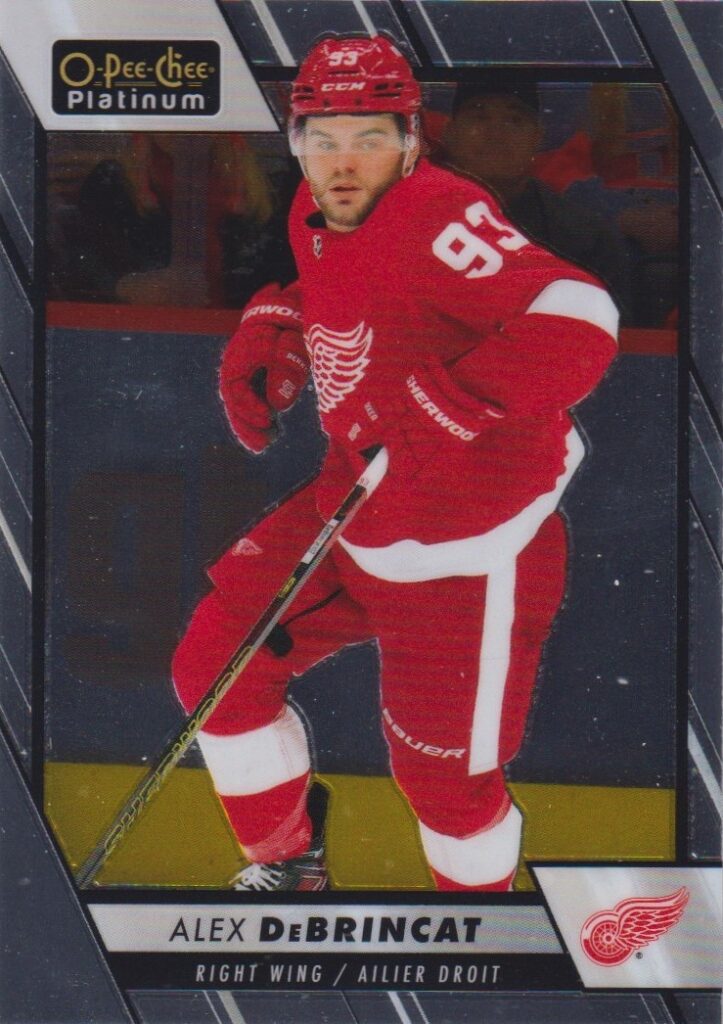 2023/24 O-Pee-Chee Platinum – Alex DeBrincat Detroit Red Wings 190
