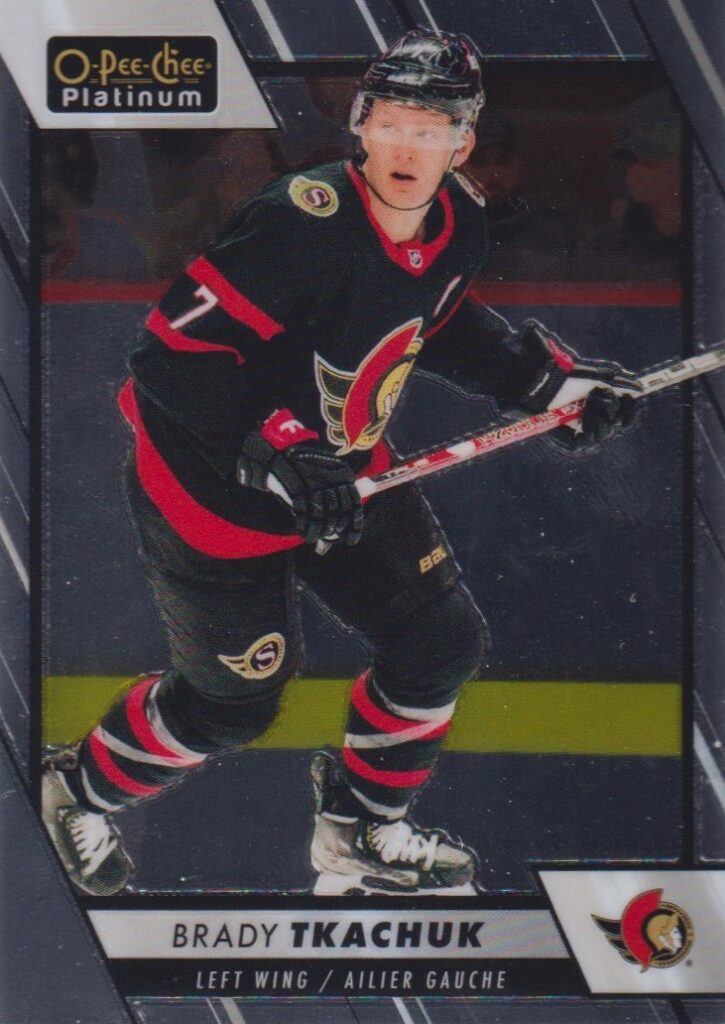 2023/24 O-Pee-Chee Platinum – Brady Tkachuk Ottawa Senators 23