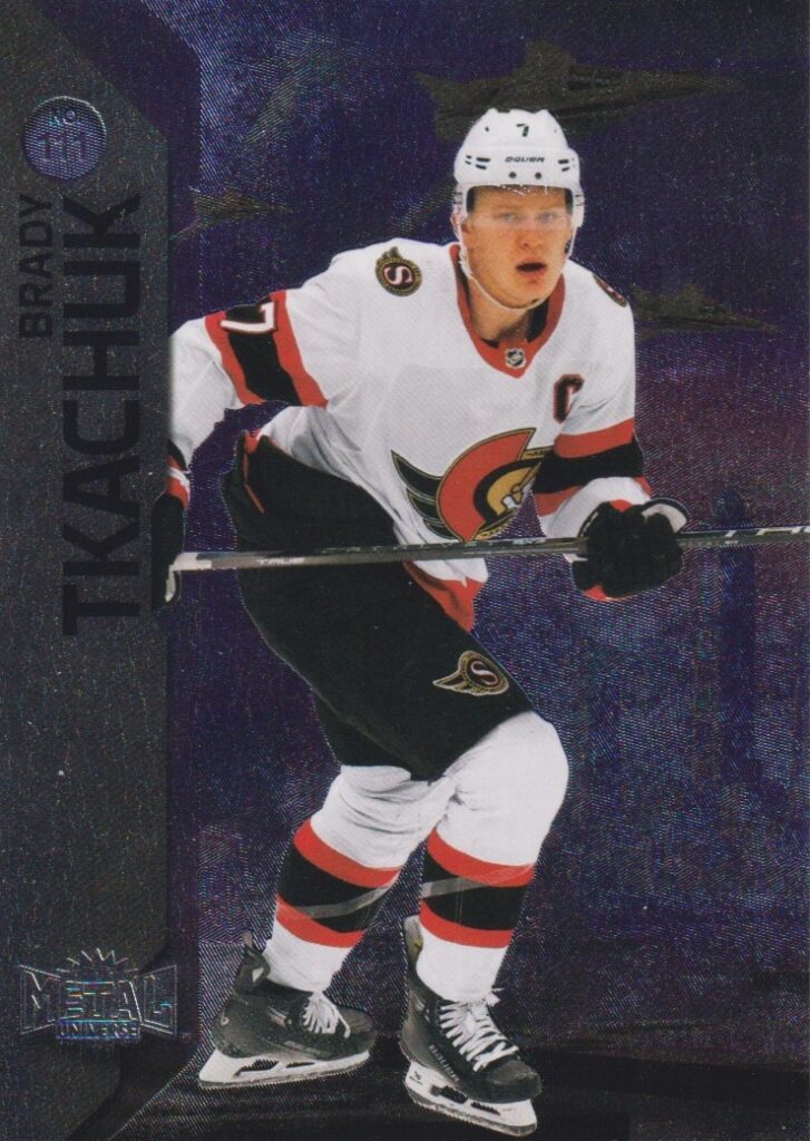 2023/24 Metal Universe – Brady Tkachuk Ottawa Senators 111