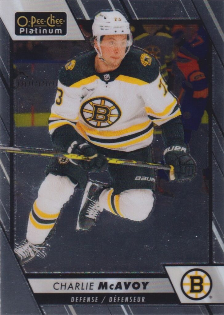 2023/24 O-Pee-Chee Platinum – Charlie McAvoy Boston Bruins 36