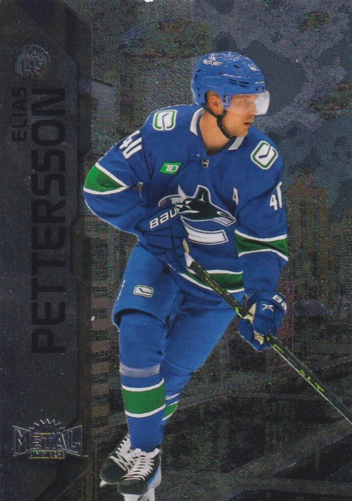 2023/24 Metal Universe – Elias Pettersson Vancouver Canucks 149