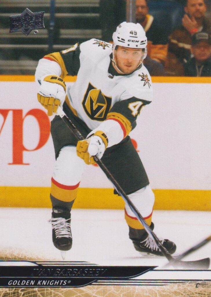 2024/25 Upper Deck Series 1 – Ivan Barbashev Las Vegas Golden Knights 184