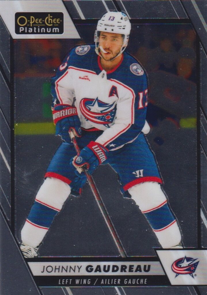 2023/24 O-Pee-Chee Platinum – J. Gaudreau Cbs 141