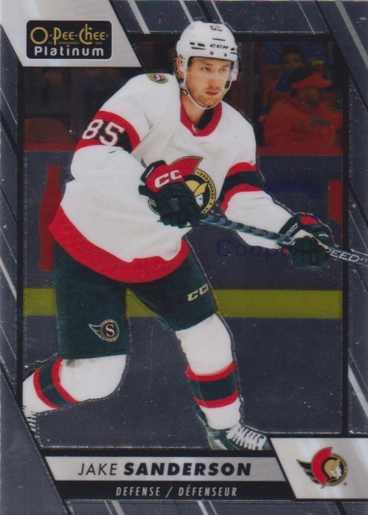 2023/24 O-Pee-Chee Platinum – Jake Sanderson Ottawa Senators 14
