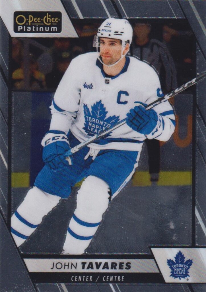 2023/24 O-Pee-Chee Platinum – John Tavares Toronto Maple Leafs 3