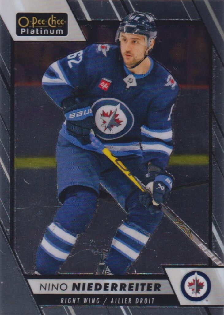 2023/24 O-Pee-Chee Platinum – Nino Niederreiter Winnipeg Jets 74
