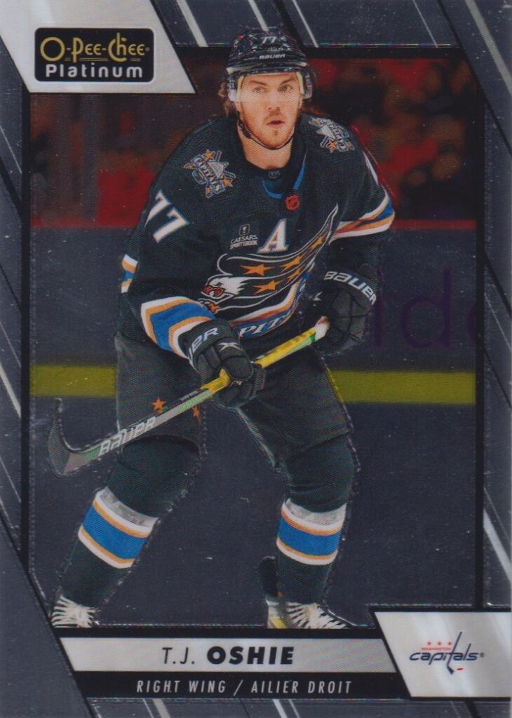 2023/24 O-Pee-Chee Platinum – T. J. Oshie Was 66