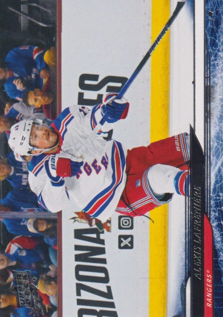 2024/25 Upper Deck Series 1 – A. Lafreniere Nyr 126