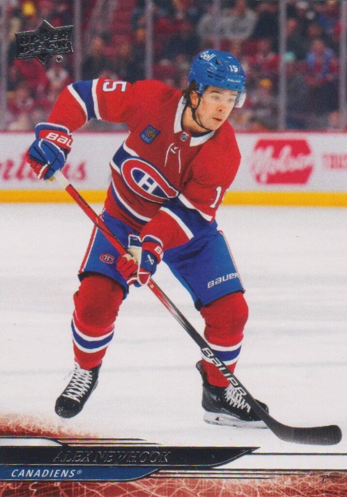 2024/25 Upper Deck Series 1 – A. Newhook Mon 102