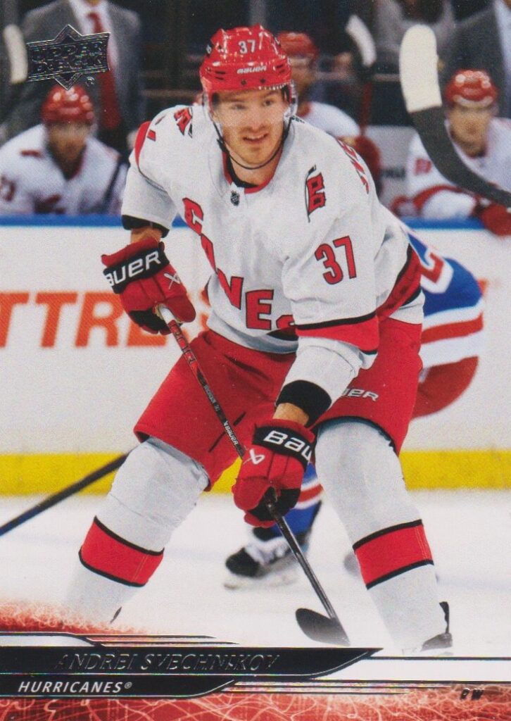 2024/25 Upper Deck Series 1 – A. Svechnikov Car 37