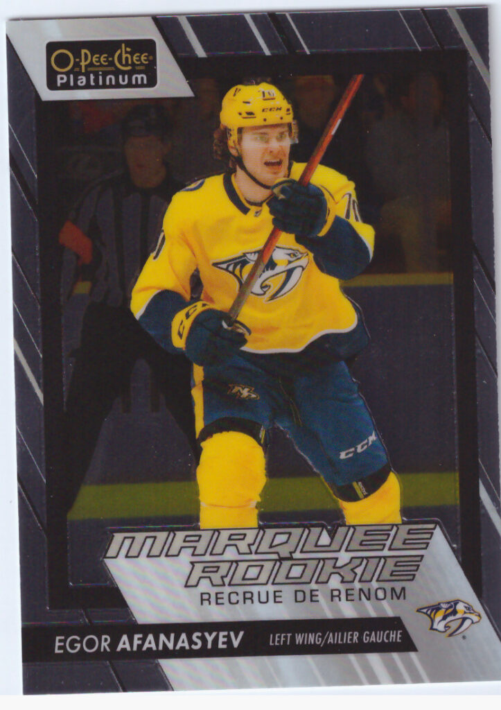 2023/24 O-Pee-Chee Platinum – E.Afanasyev Nas 207