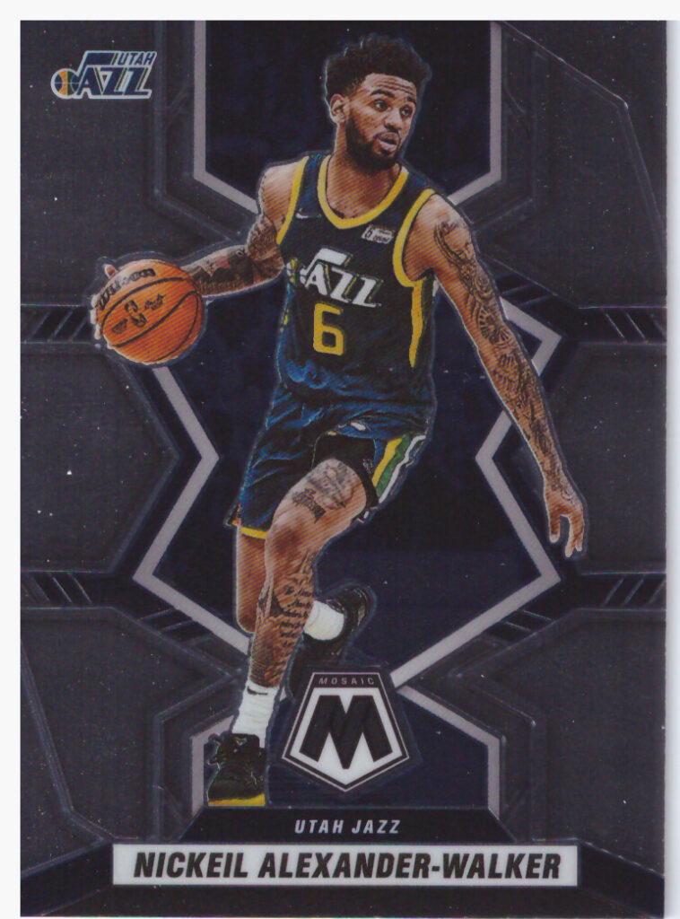 2021/22 Panini Mosaic – N.Alexander-Walker Jazz 109