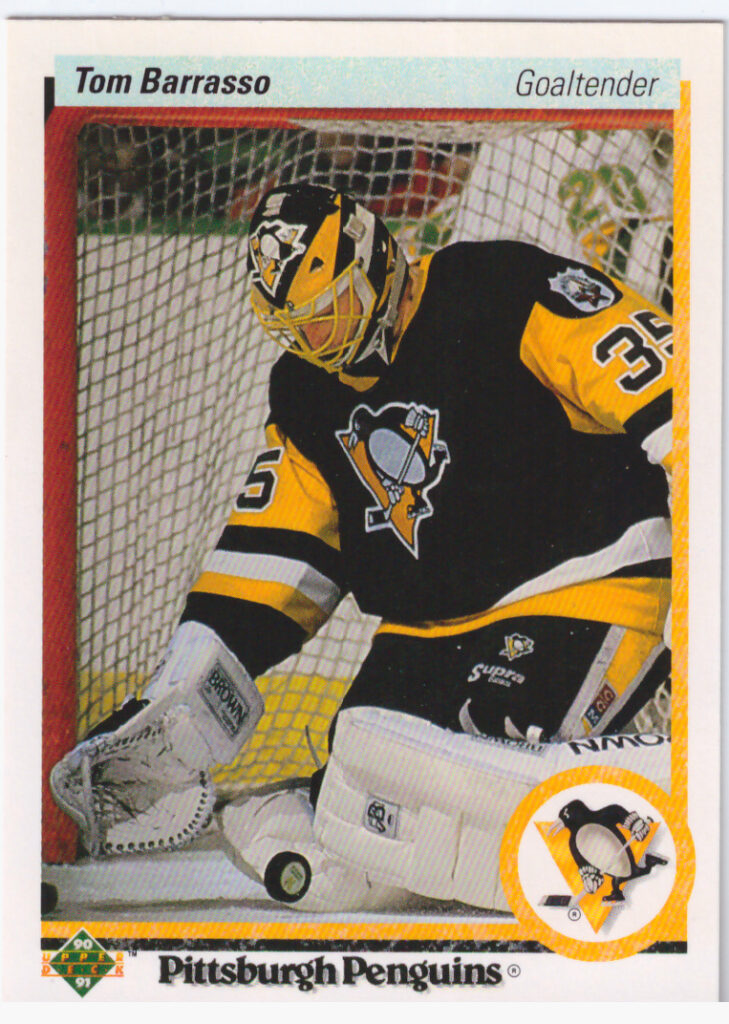 1990/91 Upper Deck – T.Barrasso Pit 121
