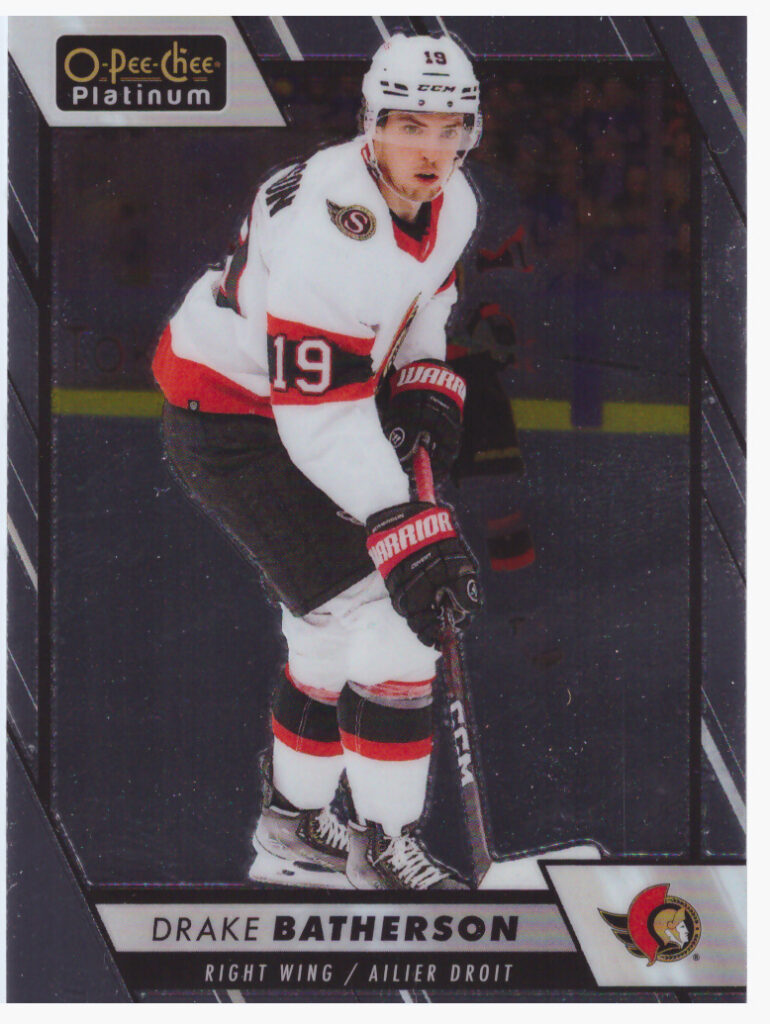 2023/24 O-Pee-Chee Platinum – Drake Batherson Ottawa Senators 96