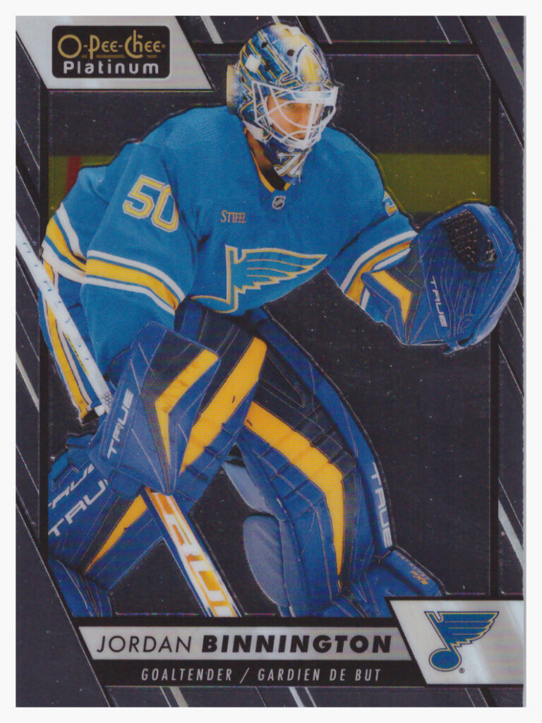 2023/24 O-Pee-Chee Platinum – J.Binnington Stl 185