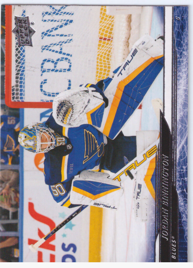 2024/25 Upper Deck Series 1 – J.Binnington Stl 163