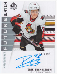 2019/20 SP Authentic – E.Brannstrom Ott 184   /999