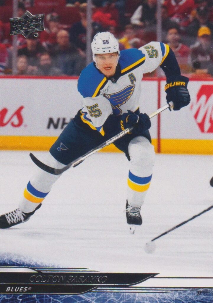 2024/25 Upper Deck Series 1 – C. Parayko Stl 162