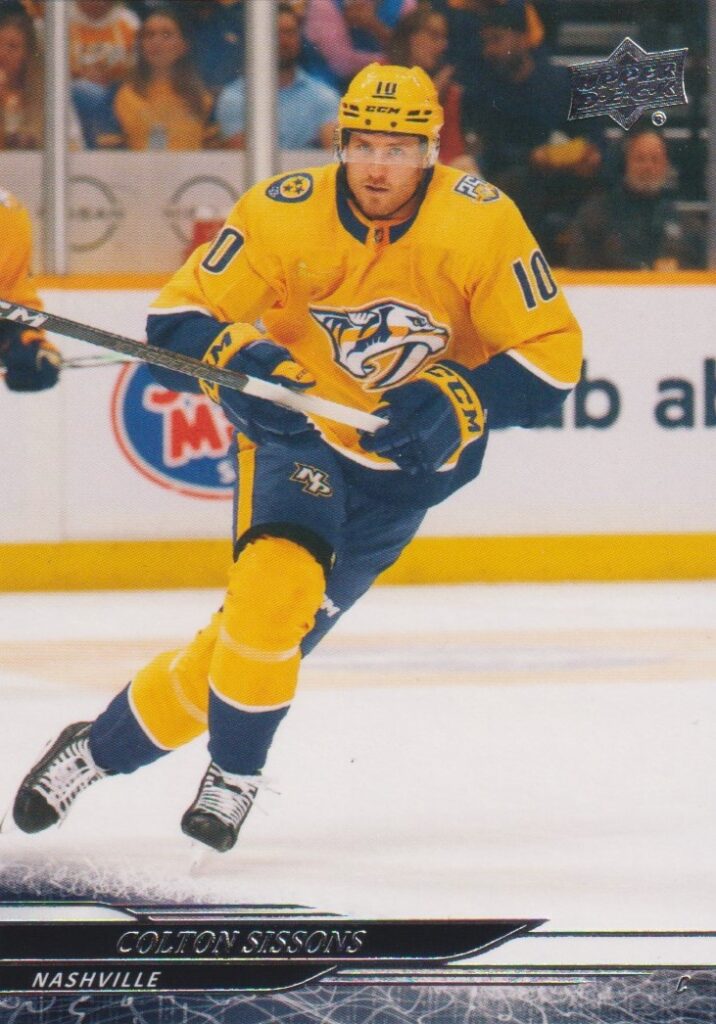 2024/25 Upper Deck Series 1 – C. Sissons Nas 109