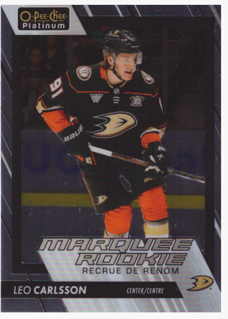 2023/24 O-Pee-Chee Platinum – L.Carlsson Ana 293