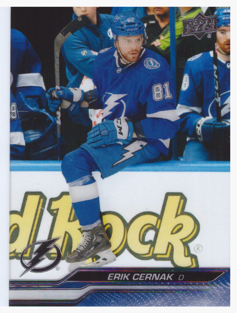 2023/24 Upper Deck Series 1 – E.Černák Tbl 165